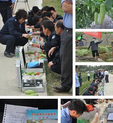 農藥殘留檢測走進陵水校園 農藥殘留檢測走進陵水校園
