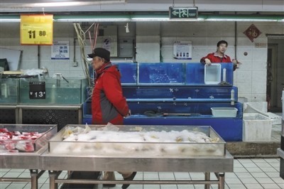 傳超市停售淡水活魚 北京食藥監:企業自主行為 傳超市停售淡水活魚 北京食藥監:企業自主行為